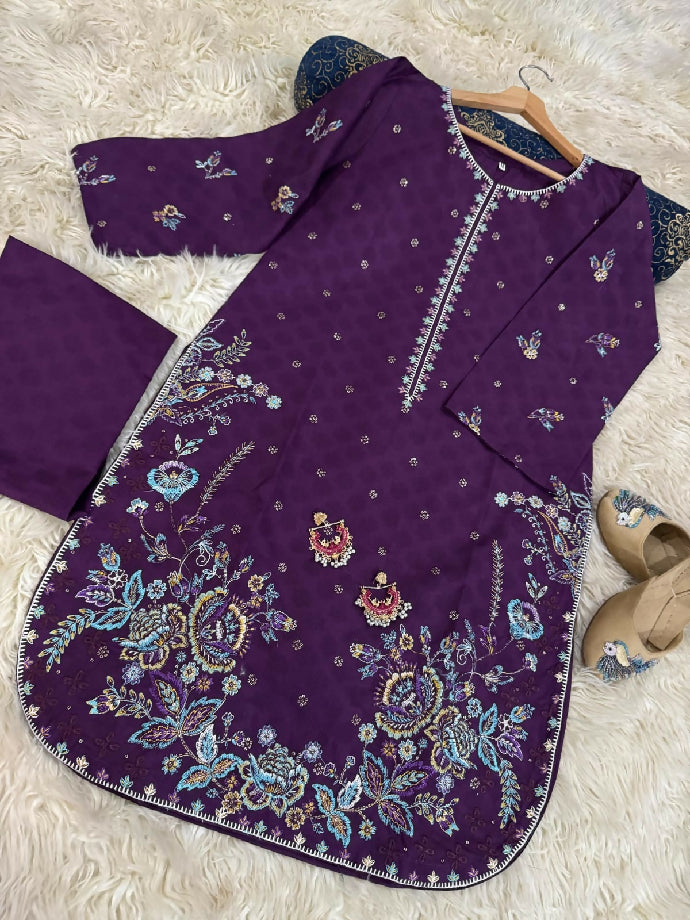 Winter collection stitched dresses