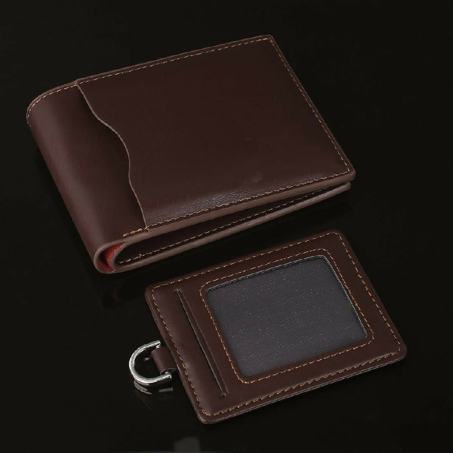 Man's collection wallet leather