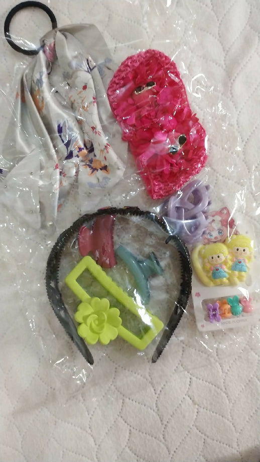 8 in 1 hair accessories pack