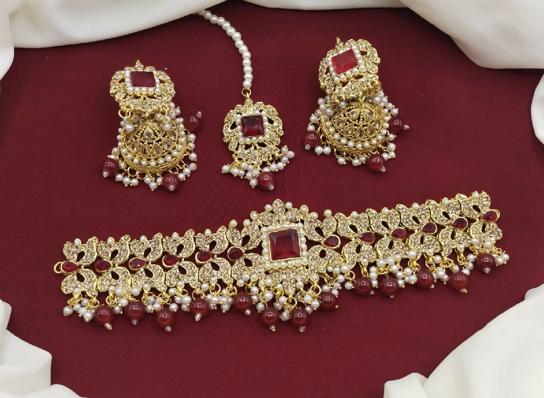 Luxury Beautiful choker set for women