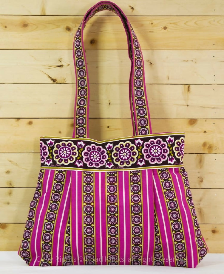 Eco Step printed handbag