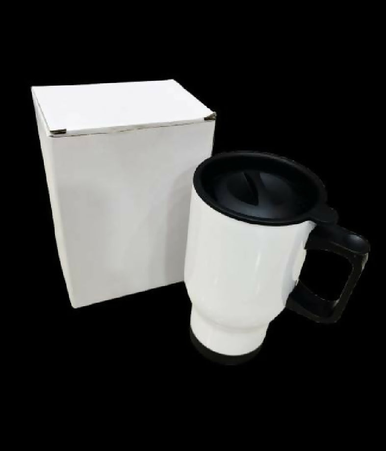 Pure Stainless Steel 304 Coffee Mug (Only White Color)