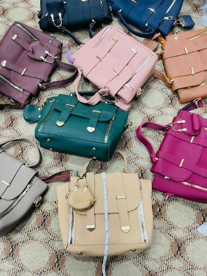 Stylish Cross Body Bags for Girls with Keychain