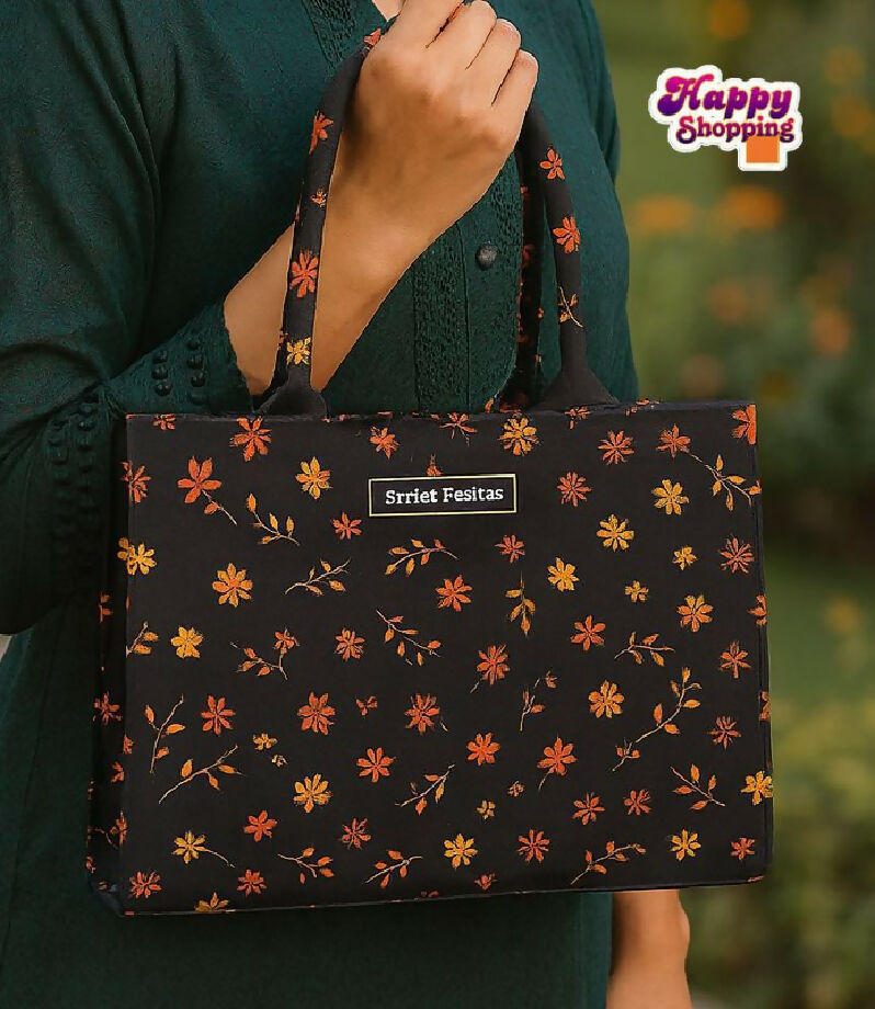 Canvas Printed Shoulder Bags