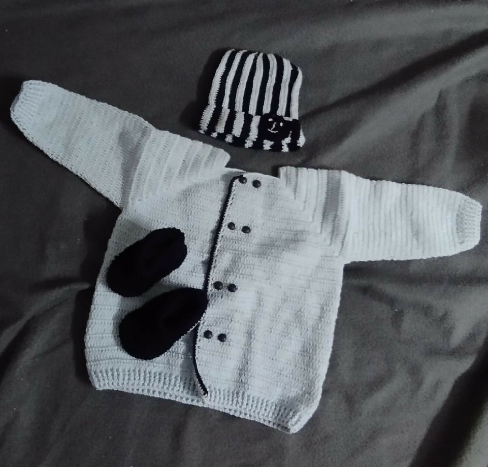Baby Boy Crochet Set