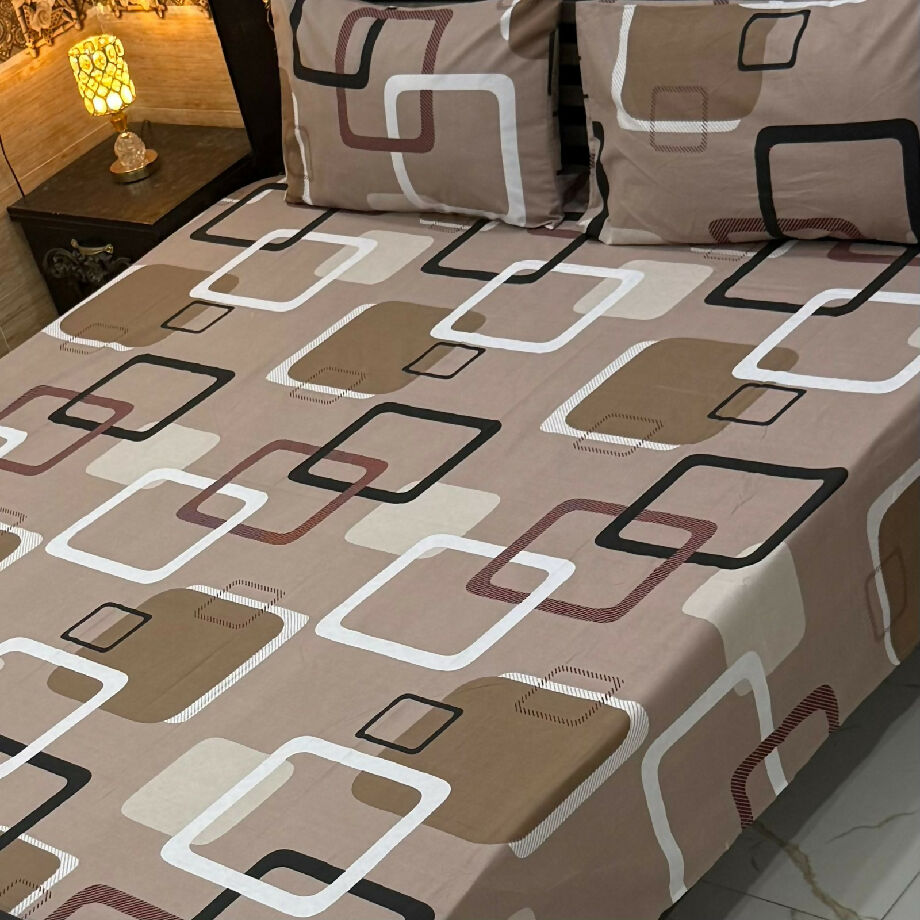 Double Bed King Size Cotton Bedsheet