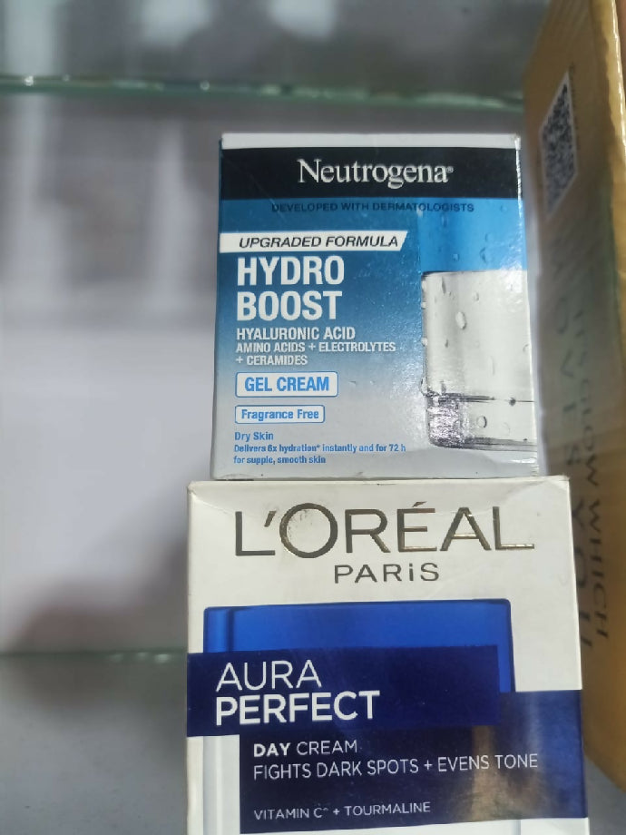 Combo of neutrogena and LoReal paris Day Cream