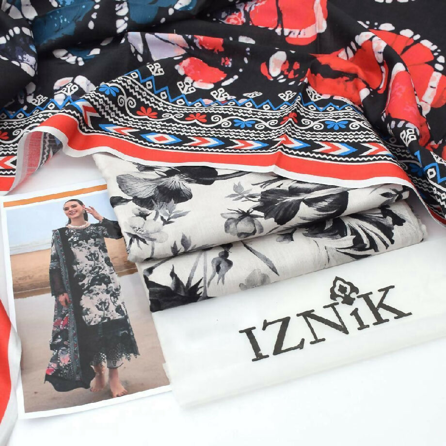 Inzik khaddar 3 piece