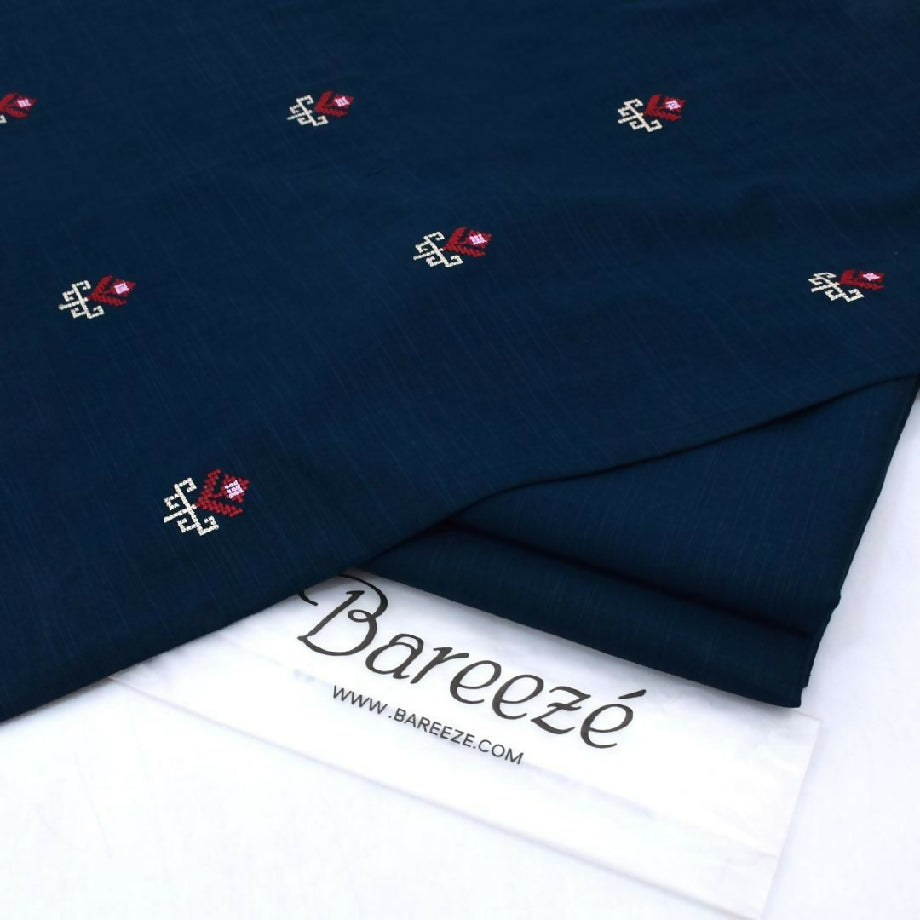 Bareeza 2pc embroidered khaddar