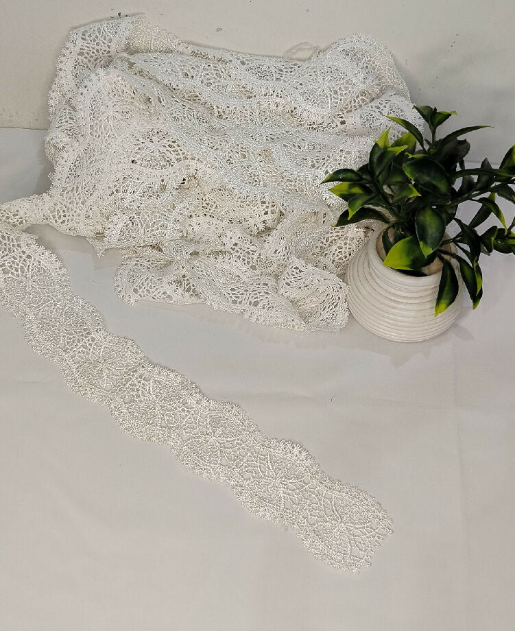 Milky dyeable Lace