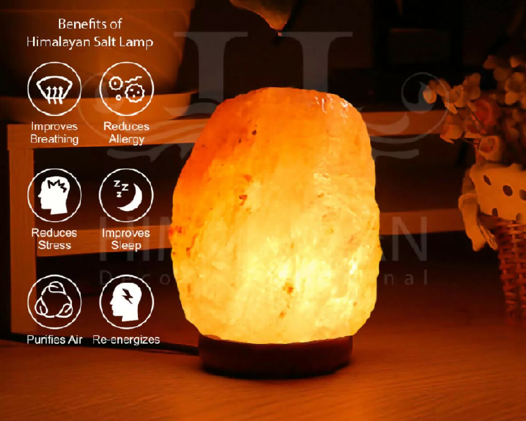 Pure Himalayan Pink Salt Lamp – Your Natural Air Purification System