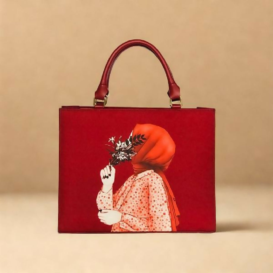 Printed women shoulder bag