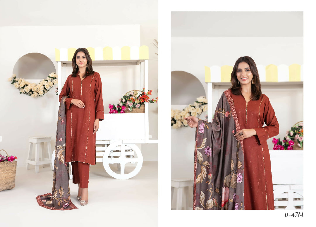 Ladies unstitched dress