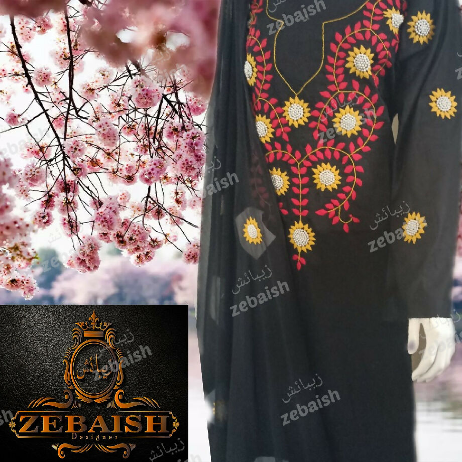 Patti Applique work suit( Made on Order)