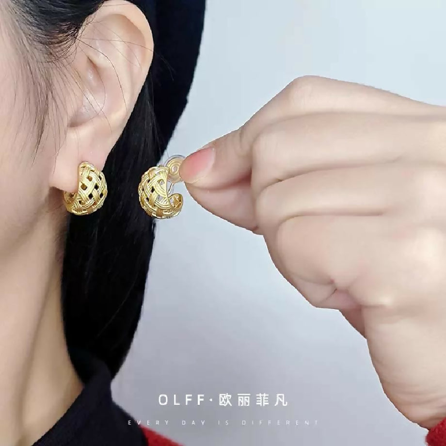 Stainless steel earrings