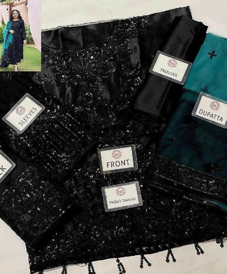 Fancy unstitched dress