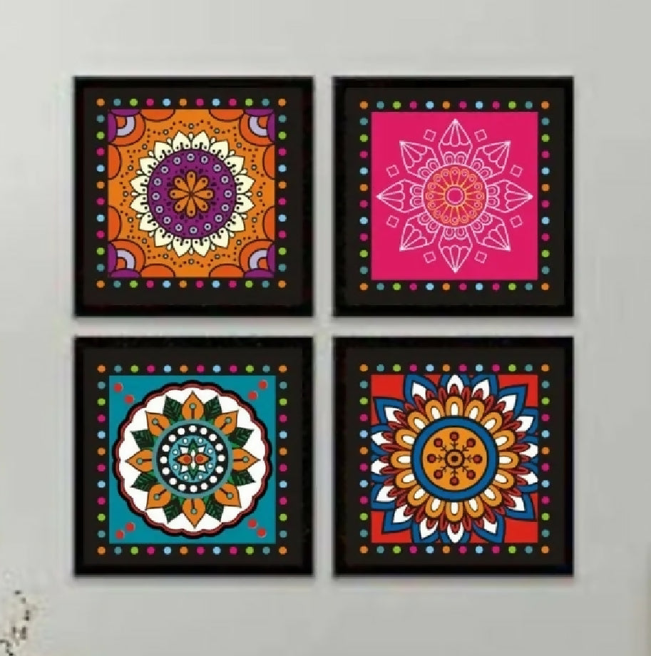 Wall hanging picture frame (set of 4).