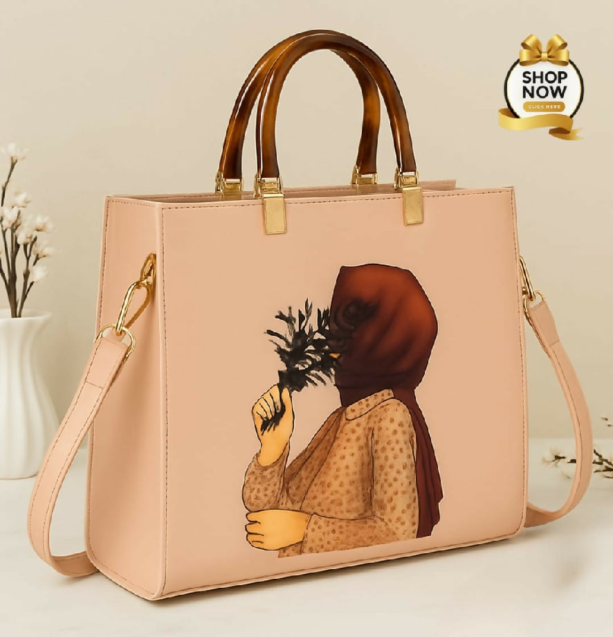 Hijabees High Quality Bag With Digital Handle For Girls
