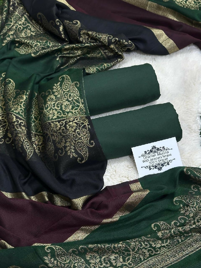 UNSTITCHED DHANAK Three Piece