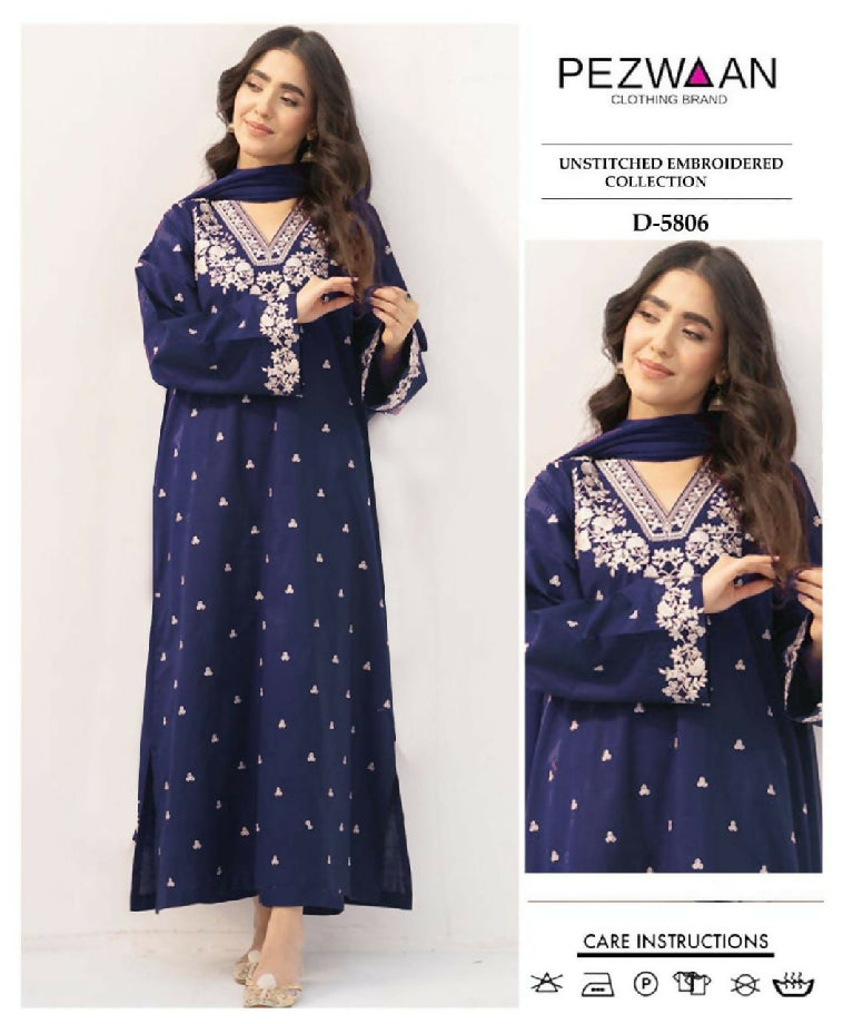 Winter embroidered premium quality suit