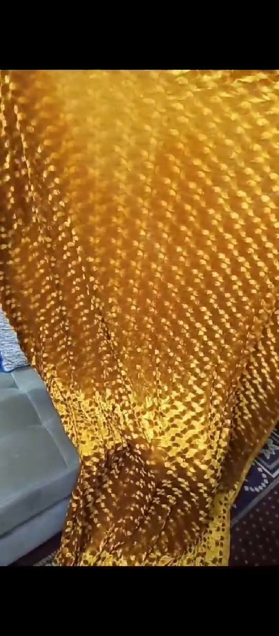 Korean velvet two piece allover design..