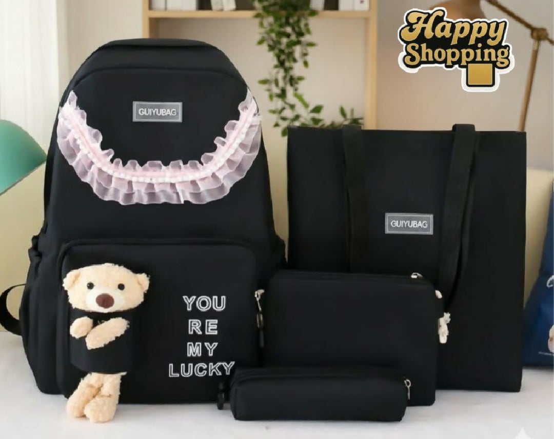 School bag with back pack imported