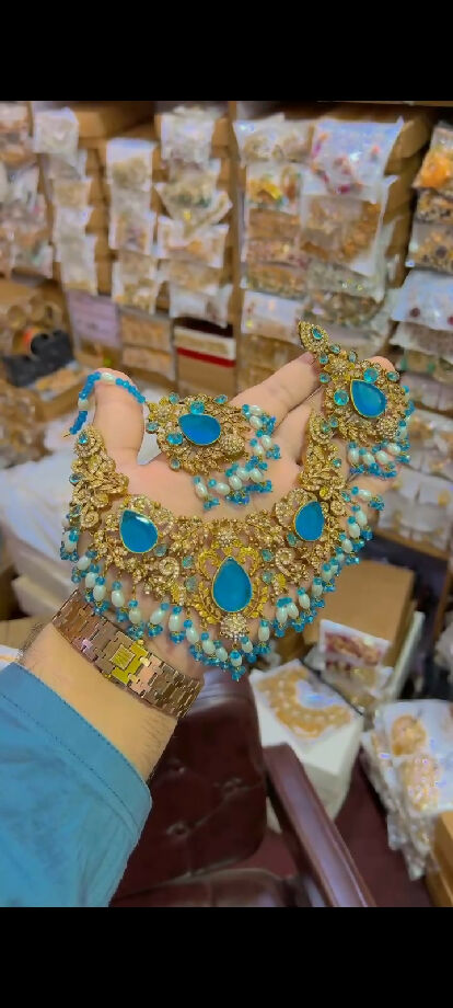 Elegant Turkish Necklace Set – Traditional Jewelry for Women