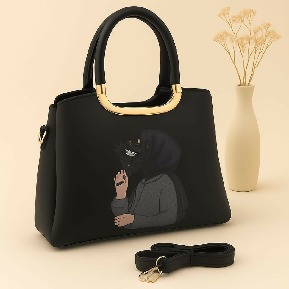 Hijab Printed hand bag