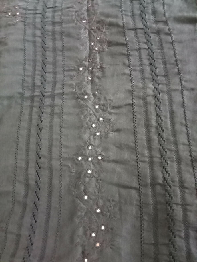 Heavy Hand Embroidered Swiss Chader