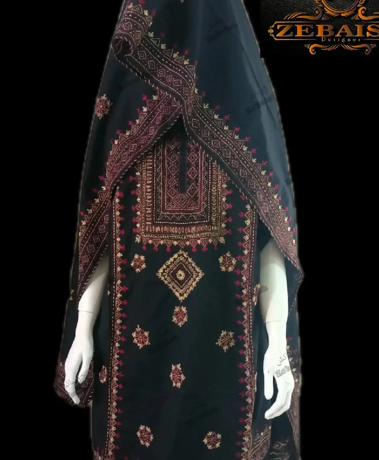 Hand embroidered Suit