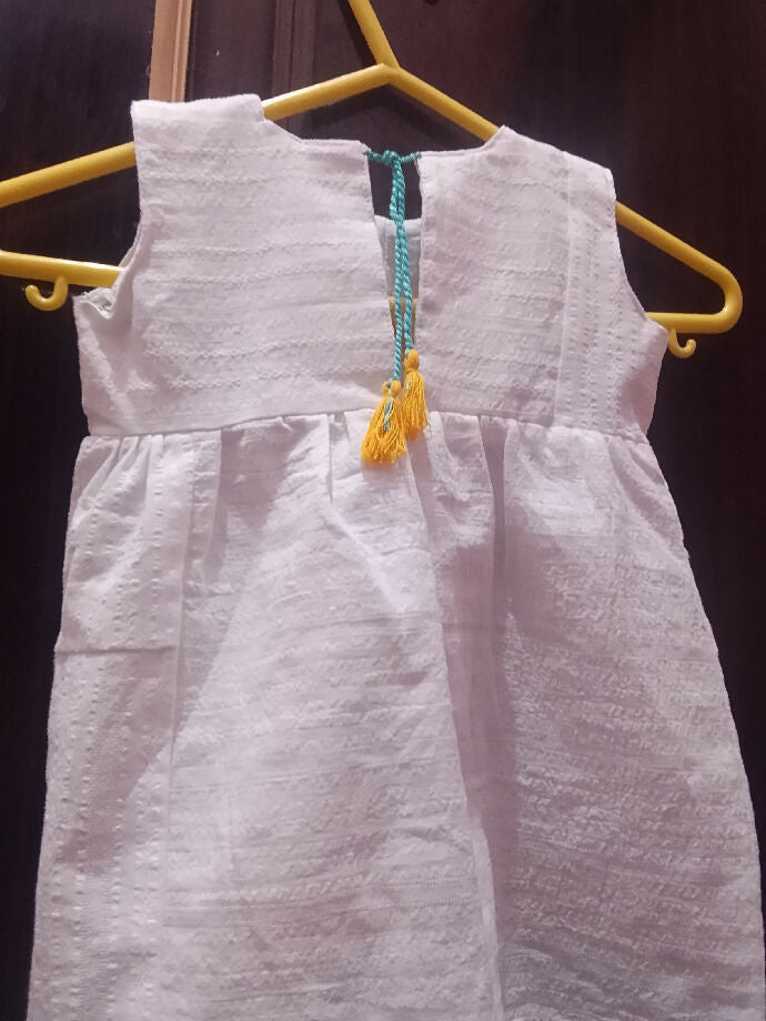 Lawn embroided frock