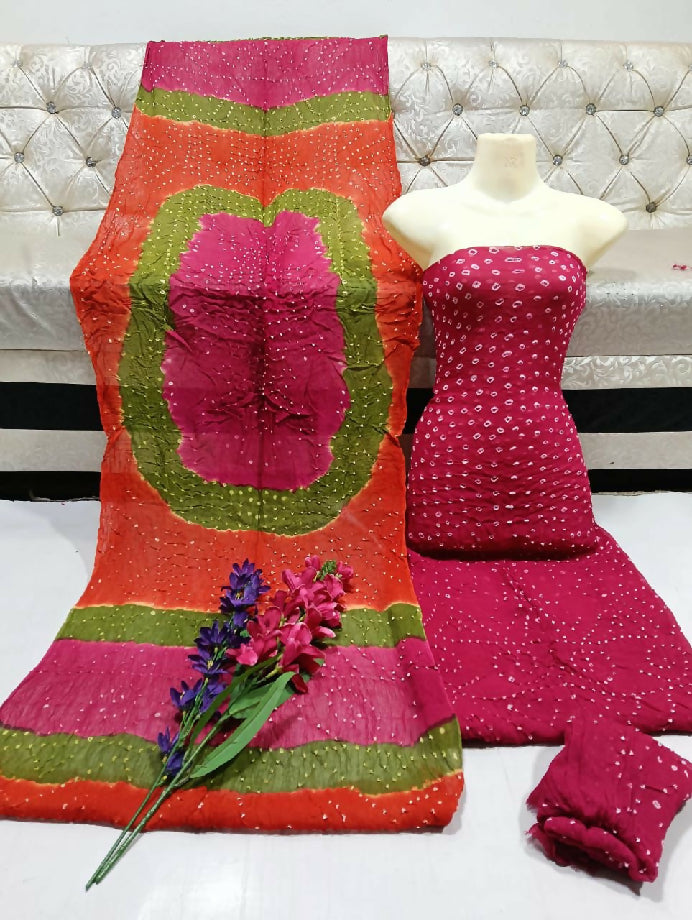 Chunri trending chiffon suit