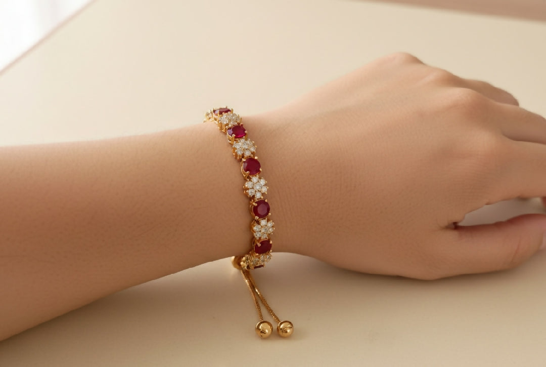 Fancy Stone Bracelet