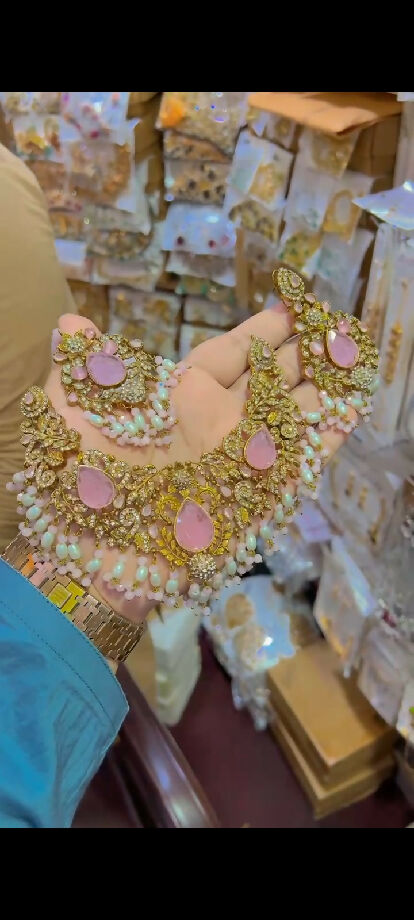 Elegant Turkish Necklace Set – Traditional Jewelry for Women