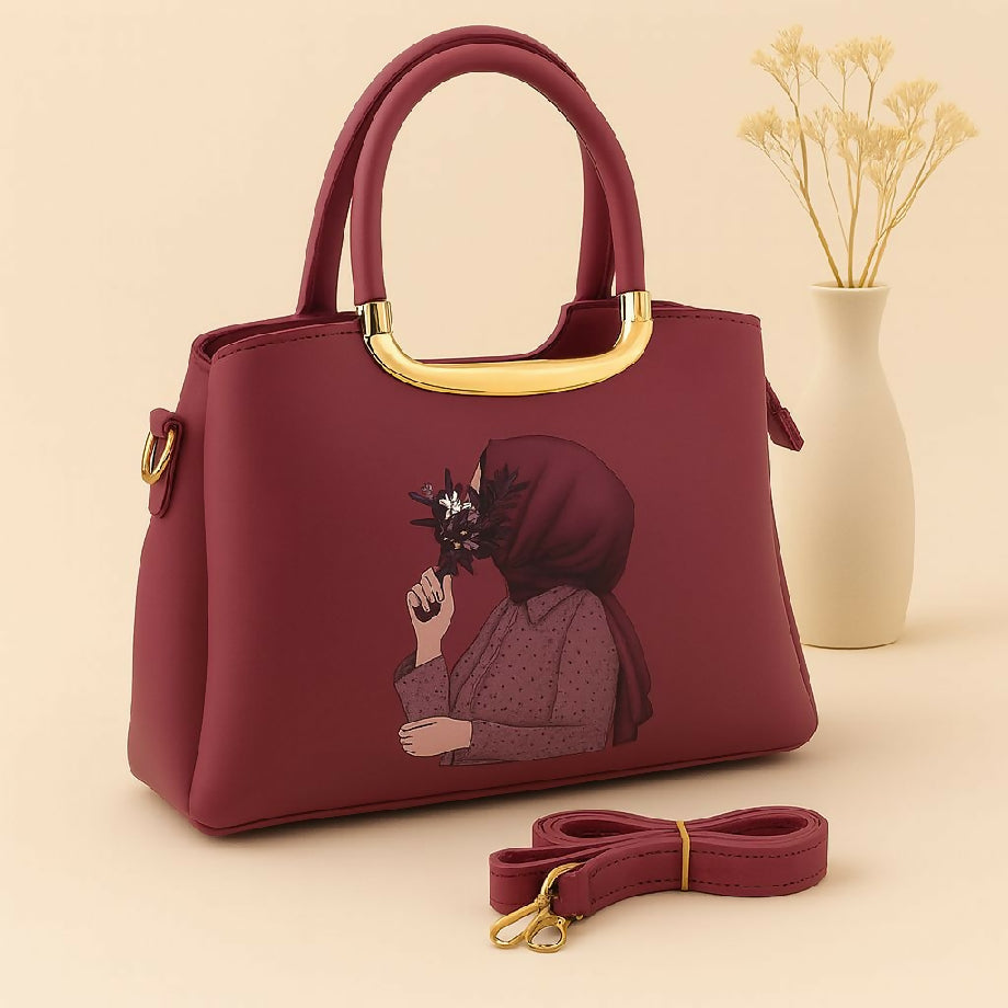 Hijab Printed hand bag