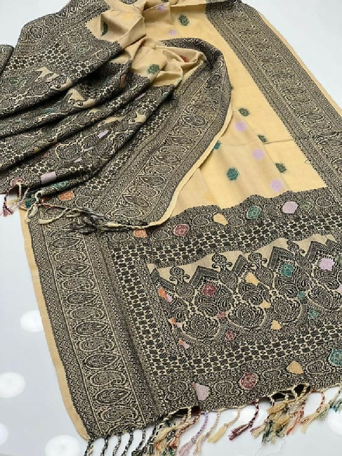 Pashmina Shawl Elegant And Beautiful Banarsi Shawl