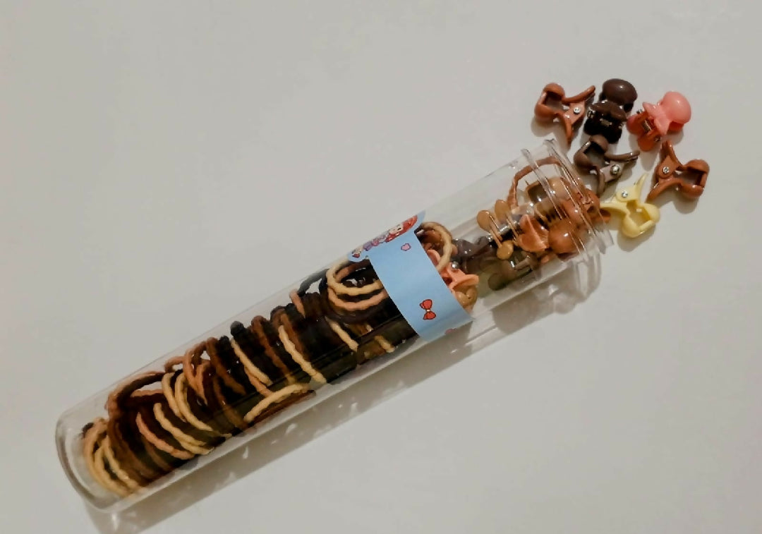 Cutest bottle Ting ponies & clips