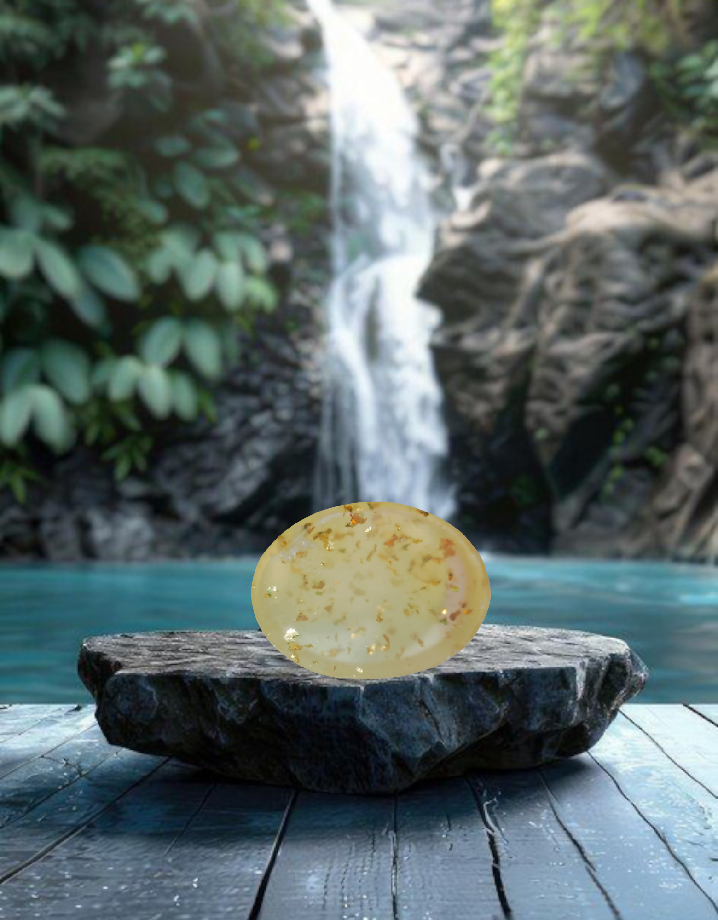 24k Gold collagen soap