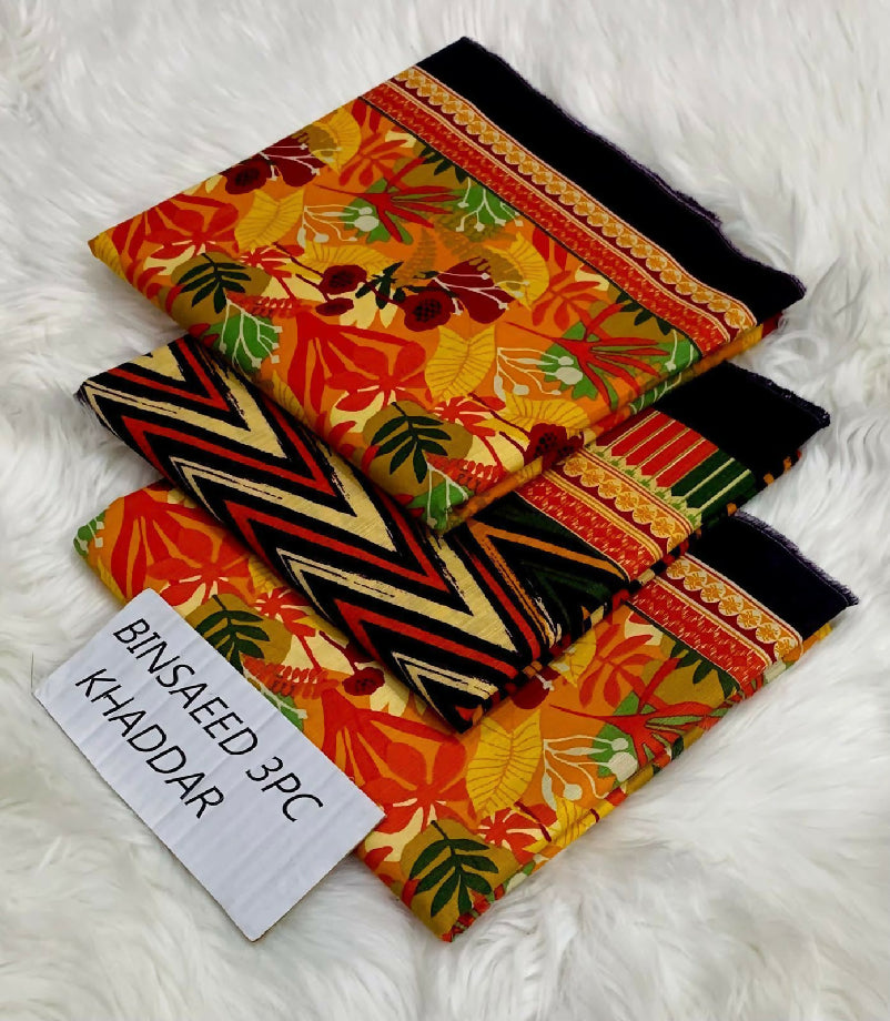 Bin Saeed Original Khadar 3PC