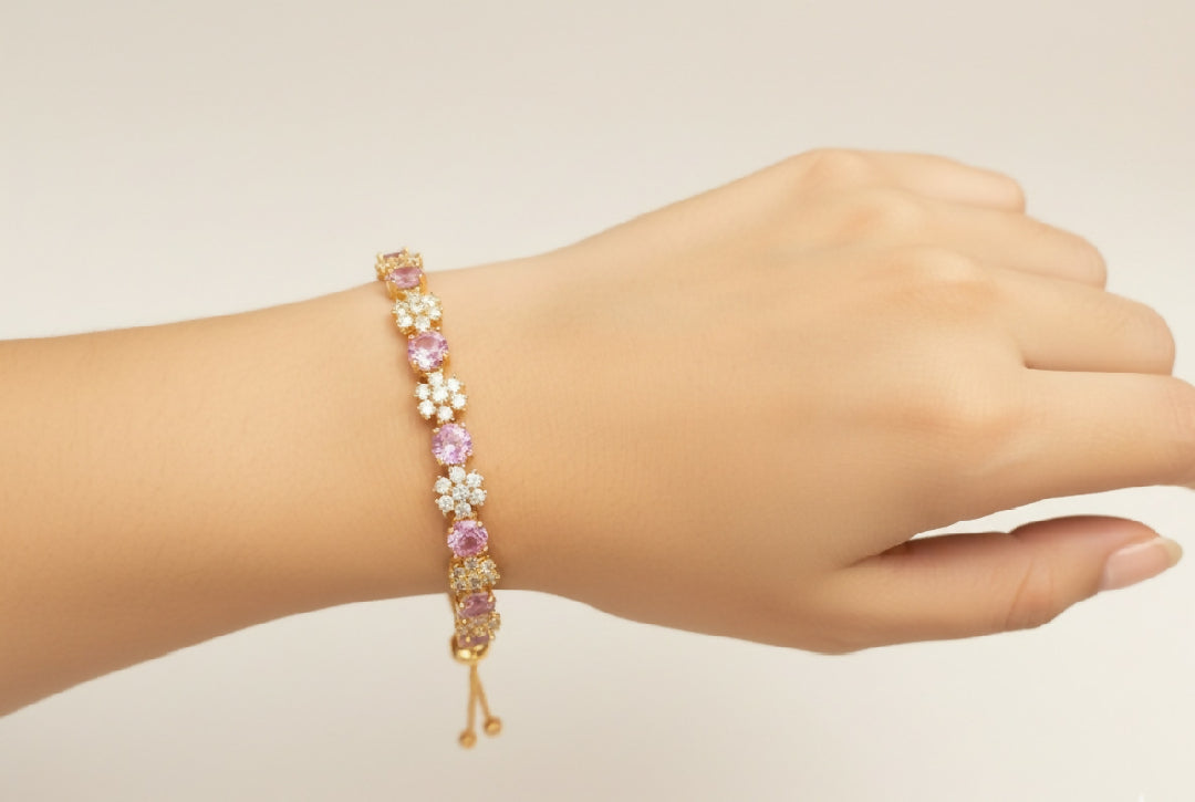 Fancy Stone Bracelet