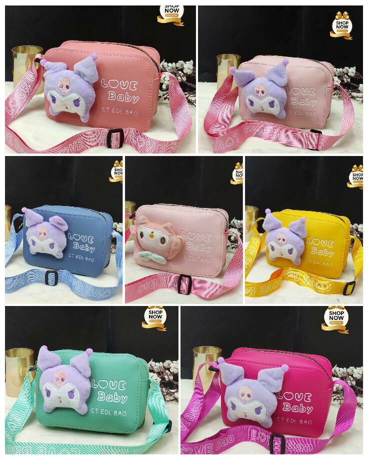 CUTE & TRENDY CROSSBODY BAGS FOR KIDS ?* ✨ Adorable Character Plush Design
