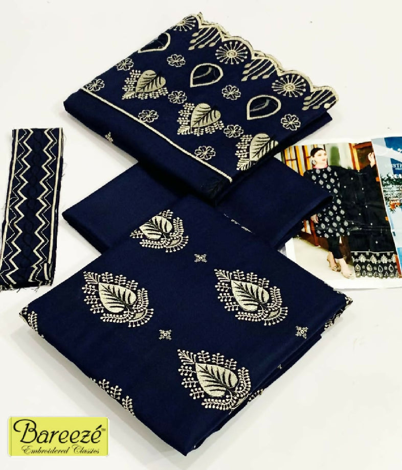 3 pc unstich khaddar