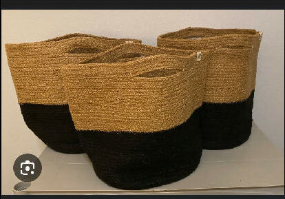 1 Piece Woven basket for clothes or any storage .