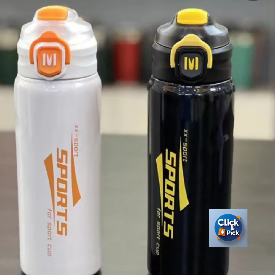 304 Stainless Steel Pink Cherry Blossom Thermos Bottle – Hot & Cold Portable Water Bottle with Bomb Cover