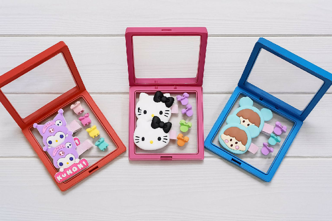 Gift pack of pins and clips