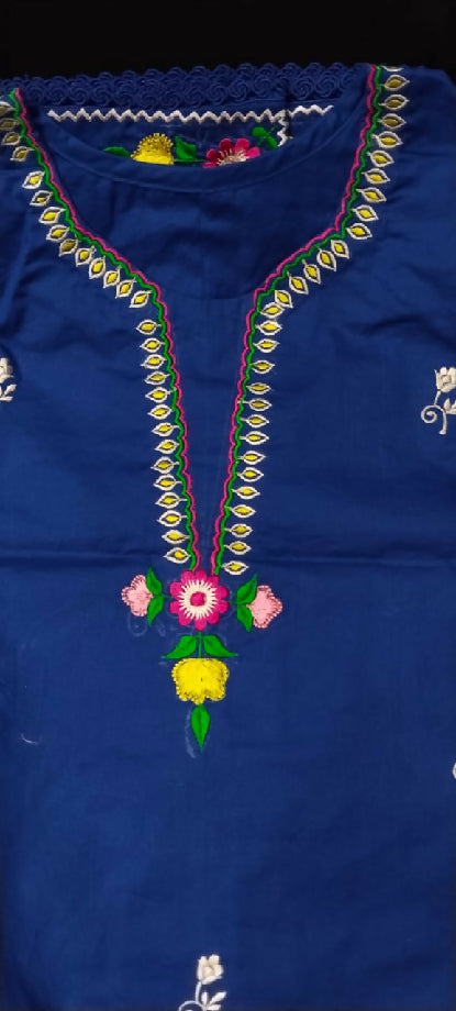 Lawn embroidered 2 pc stitch suit