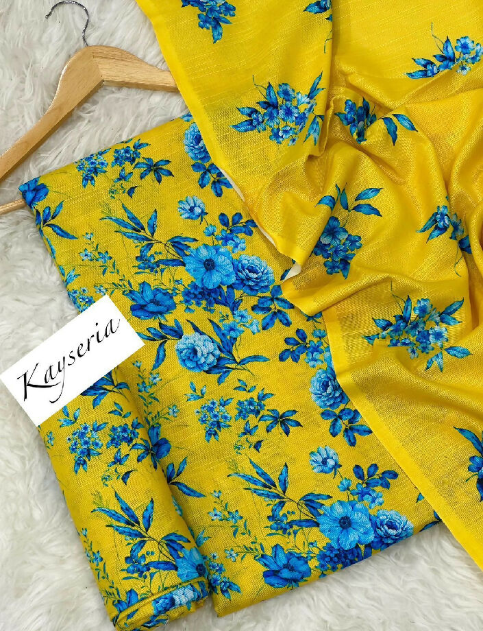 Unstitched Khaddar 3pc