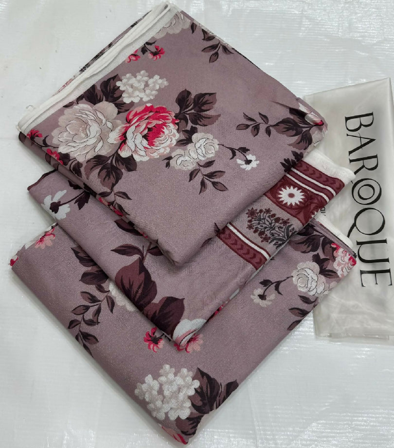 Unstitched PURE KARANDI Three Piece