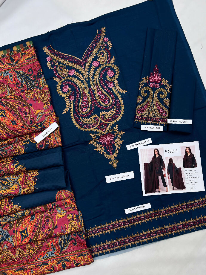 MARIAB KHADDAR WITH WOOL SHAWL