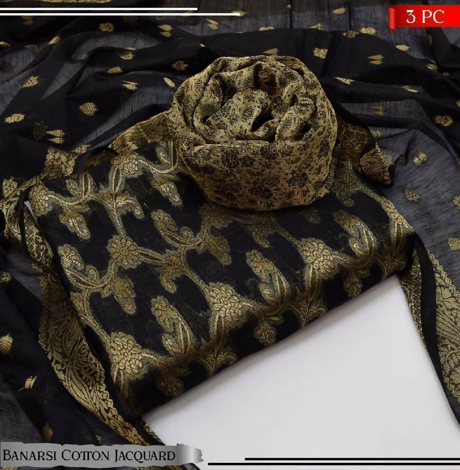 3pc Banarsi Jecquard